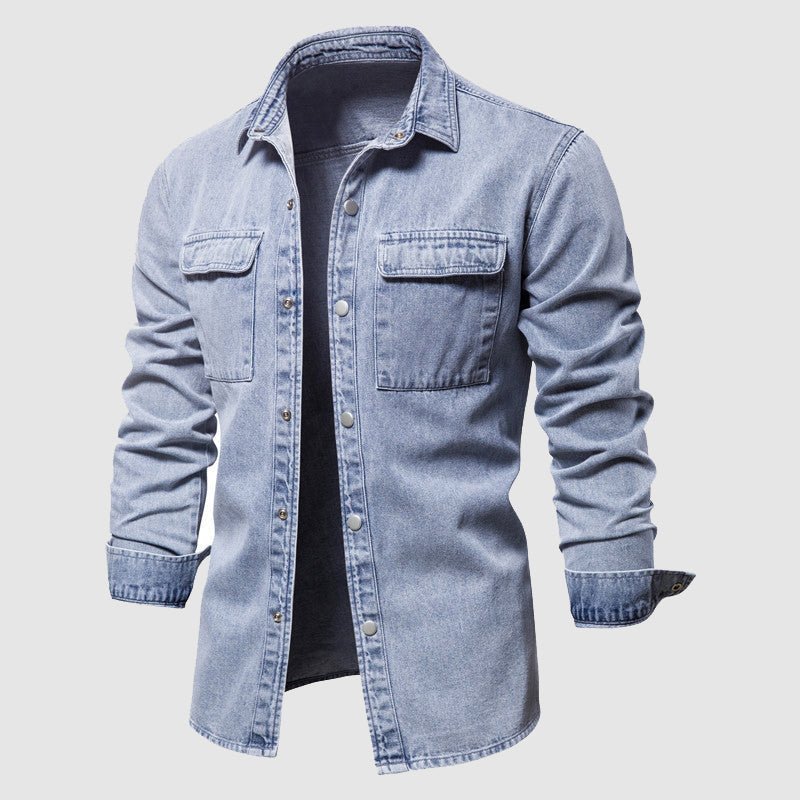 New York Denim Shirt - Infinityloyal