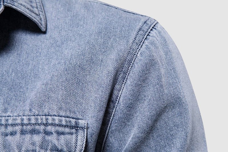 New York Denim Shirt - Infinityloyal