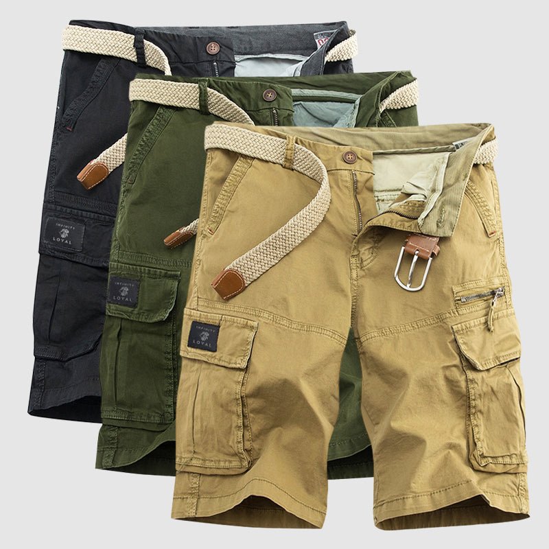 Pocket Pioneer Cargo Shorts - Infinityloyal
