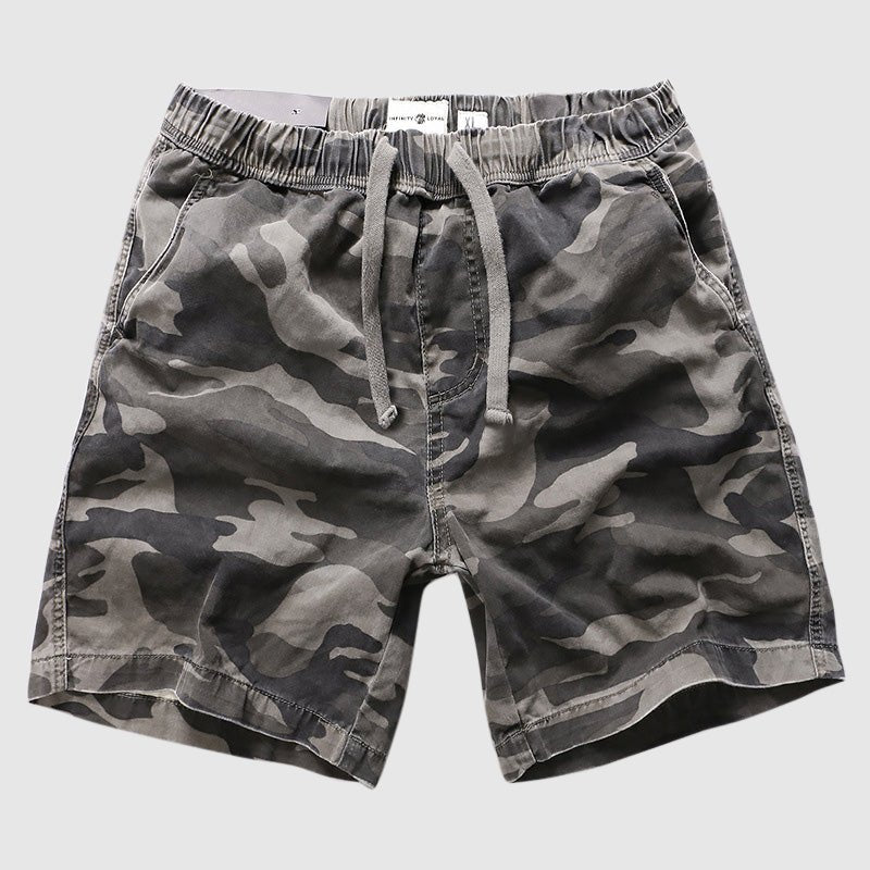 Savage Son Camouflage Shorts - Infinityloyal