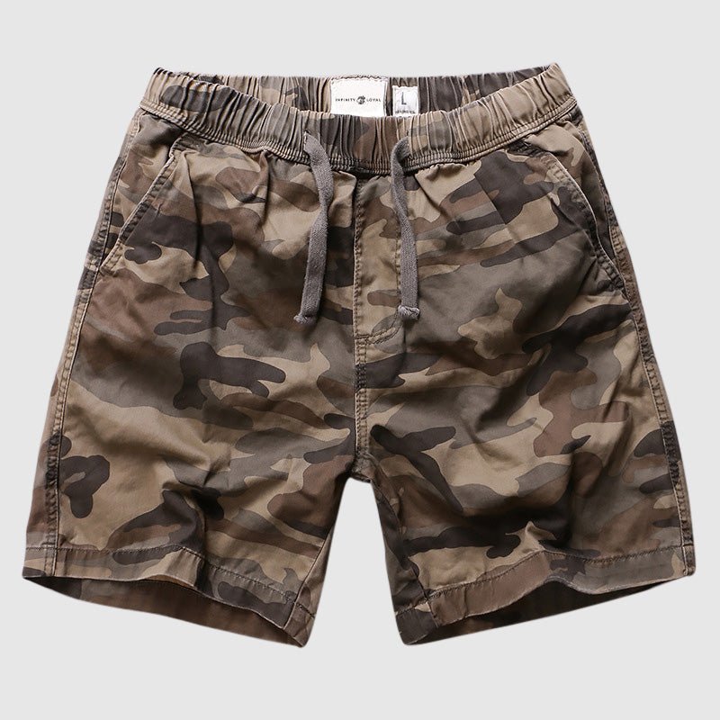 Savage Son Camouflage Shorts - Infinityloyal
