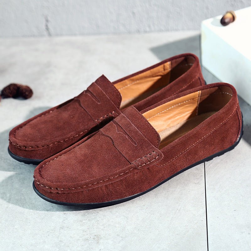 Savoy Suede Moccasins - Infinityloyal