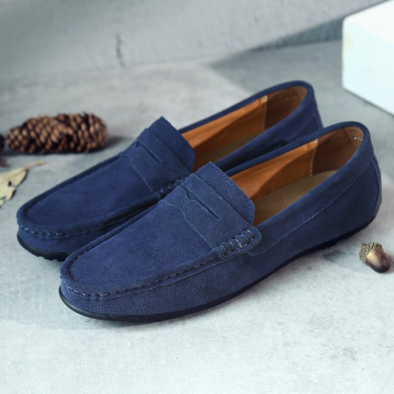 Savoy Suede Moccasins - Infinityloyal