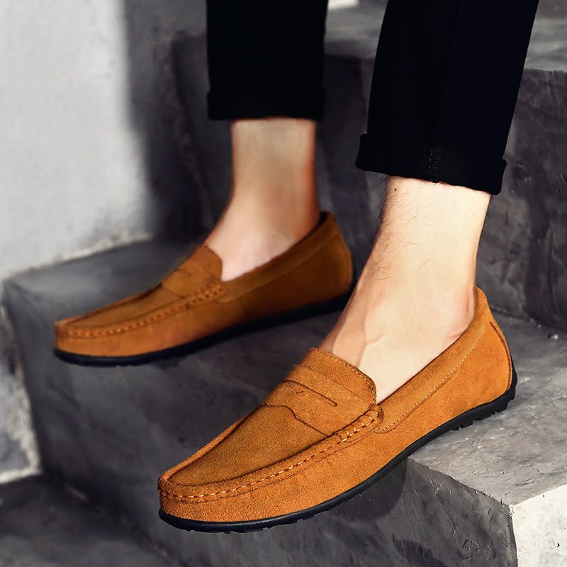 Savoy Suede Moccasins - Infinityloyal