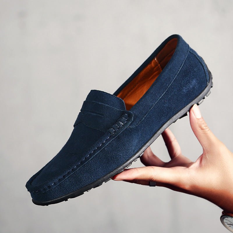 Savoy Suede Moccasins - Infinityloyal