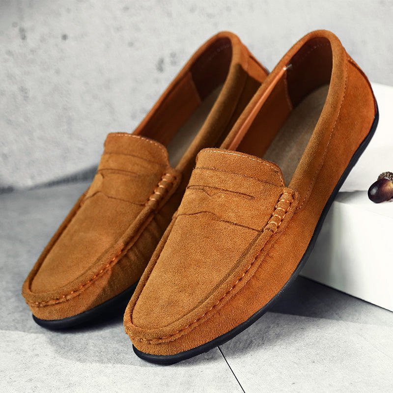 Savoy Suede Moccasins - Infinityloyal