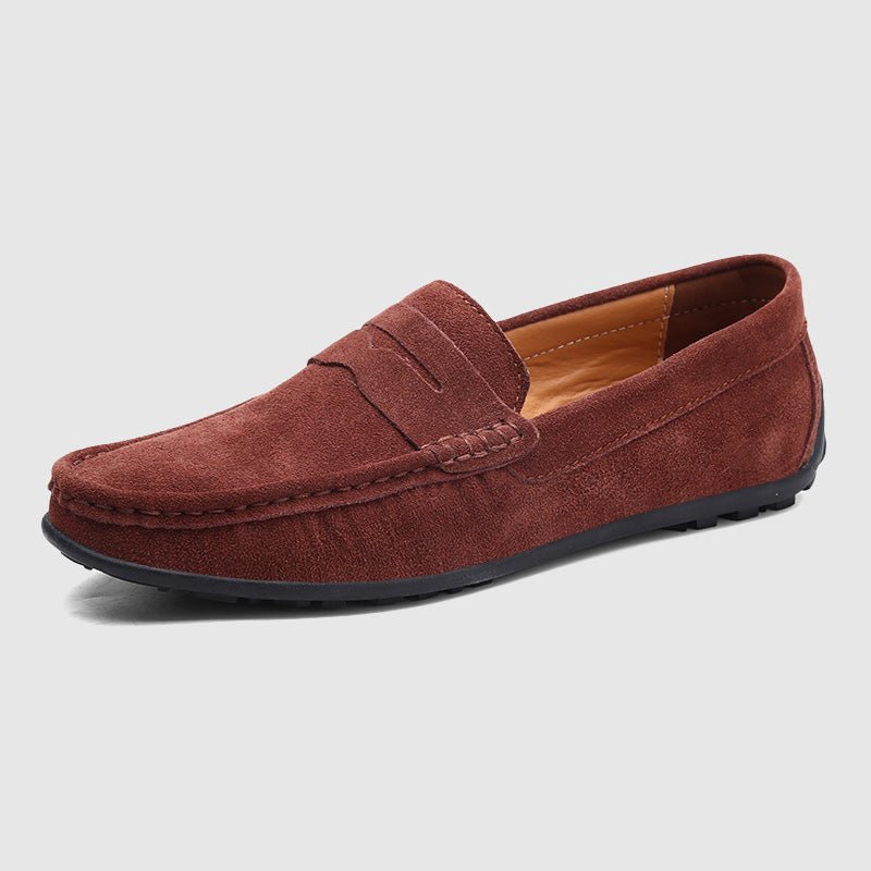 Savoy Suede Moccasins - Infinityloyal