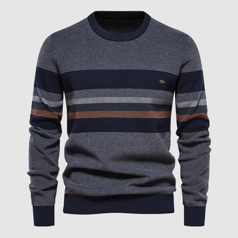 Skyline Casual Striped Sweater - Infinityloyal