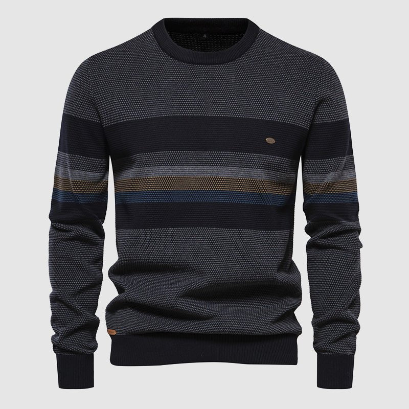 Skyline Casual Striped Sweater - Infinityloyal
