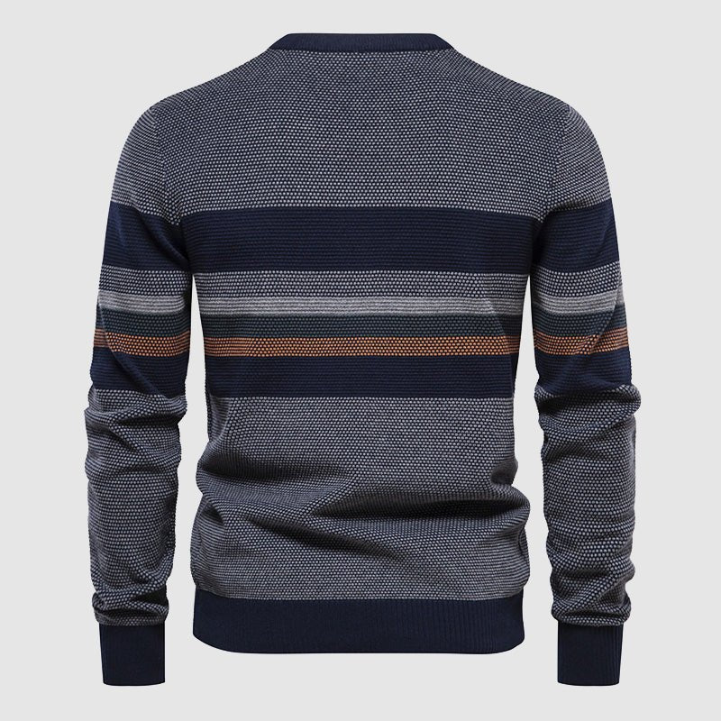 Skyline Casual Striped Sweater - Infinityloyal