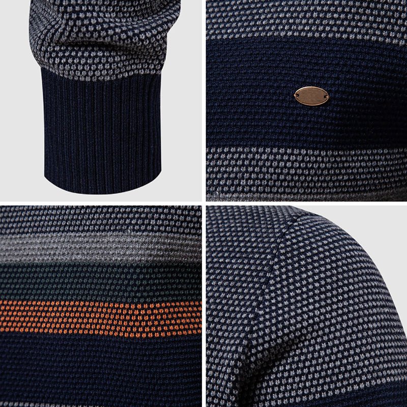 Skyline Casual Striped Sweater - Infinityloyal