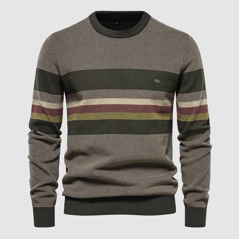 Skyline Casual Striped Sweater - Infinityloyal