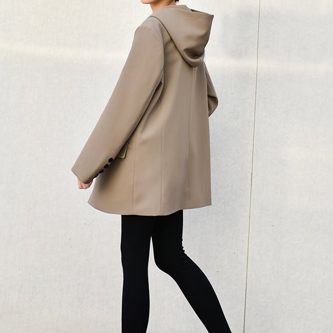 Sophie Malou Hooded Urban Blazer - Infinityloyal