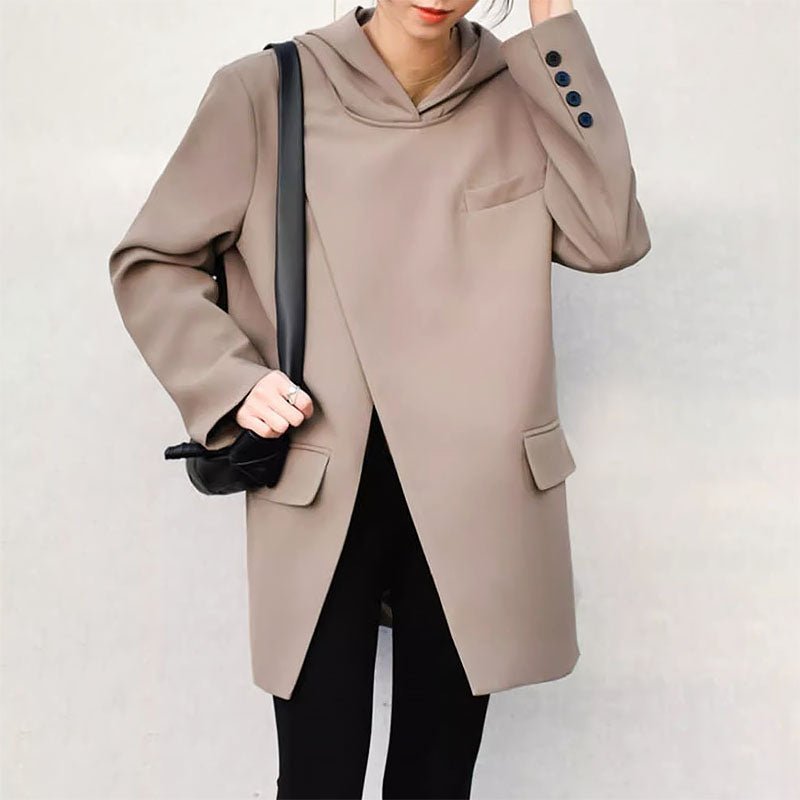 Sophie Malou Hooded Urban Blazer - Infinityloyal