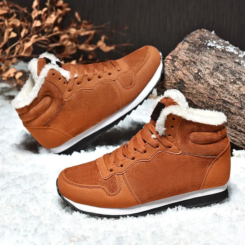 SummitPro Suede Snow Shoes - Infinityloyal