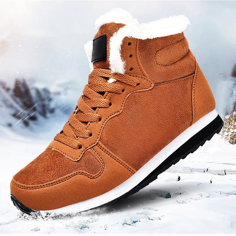 SummitPro Suede Snow Shoes - Infinityloyal