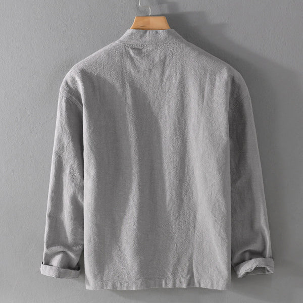 Sunset Breezy Linen Summer Shirt - Infinityloyal