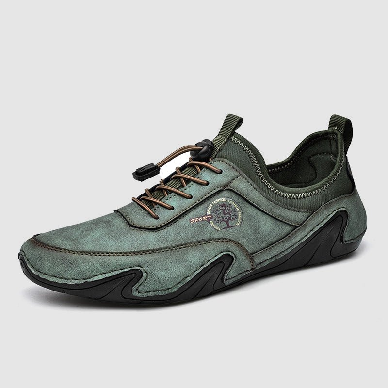The Wave Leather Spring Shoes - Infinityloyal