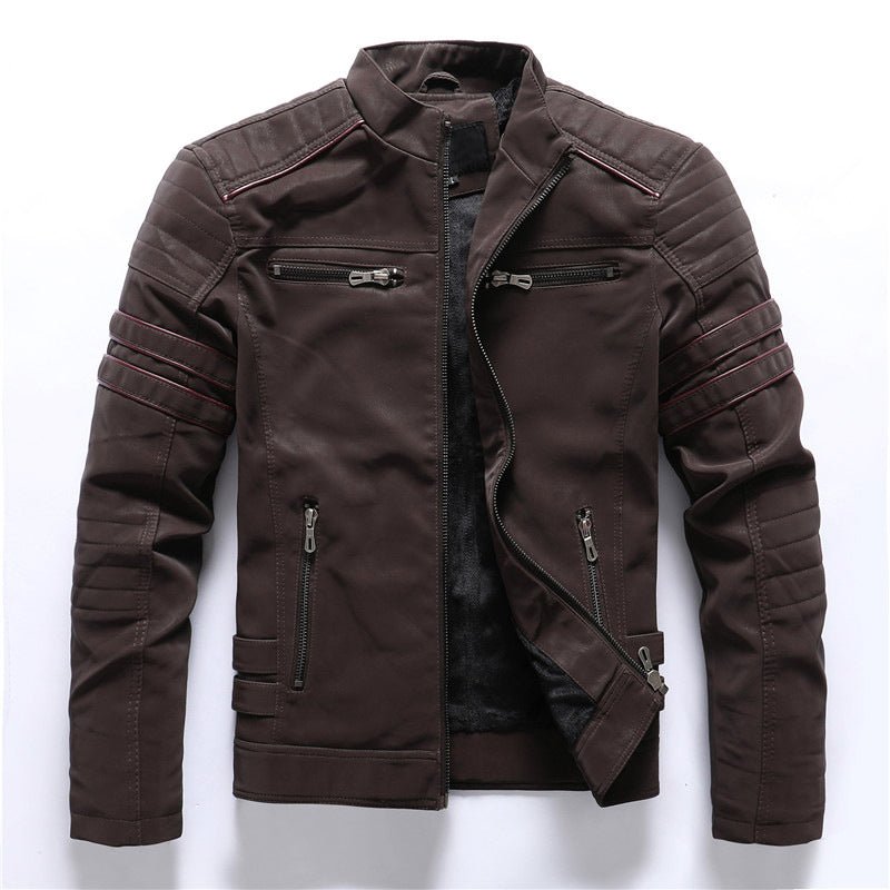 Thunder Rider Leather Jacket - Infinityloyal