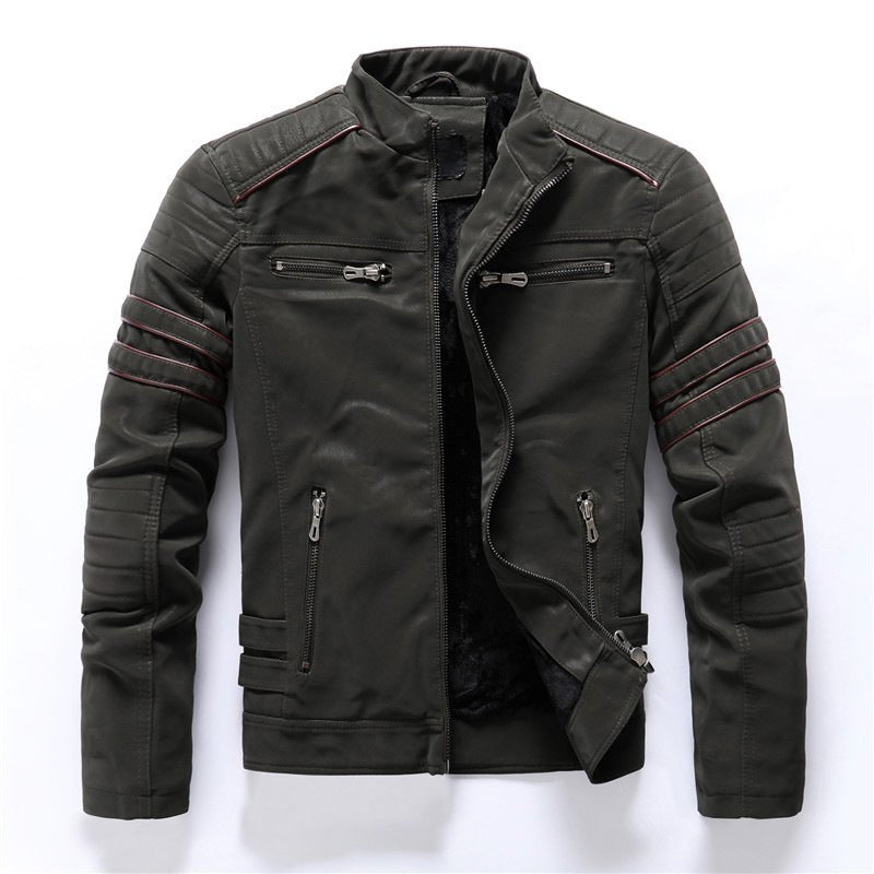 Thunder Rider Leather Jacket - Infinityloyal