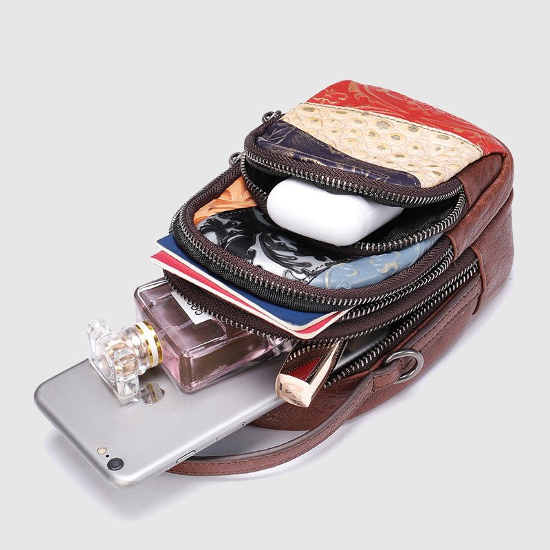 Vinci Genuine Leather Shoulder Bag - Infinityloyal