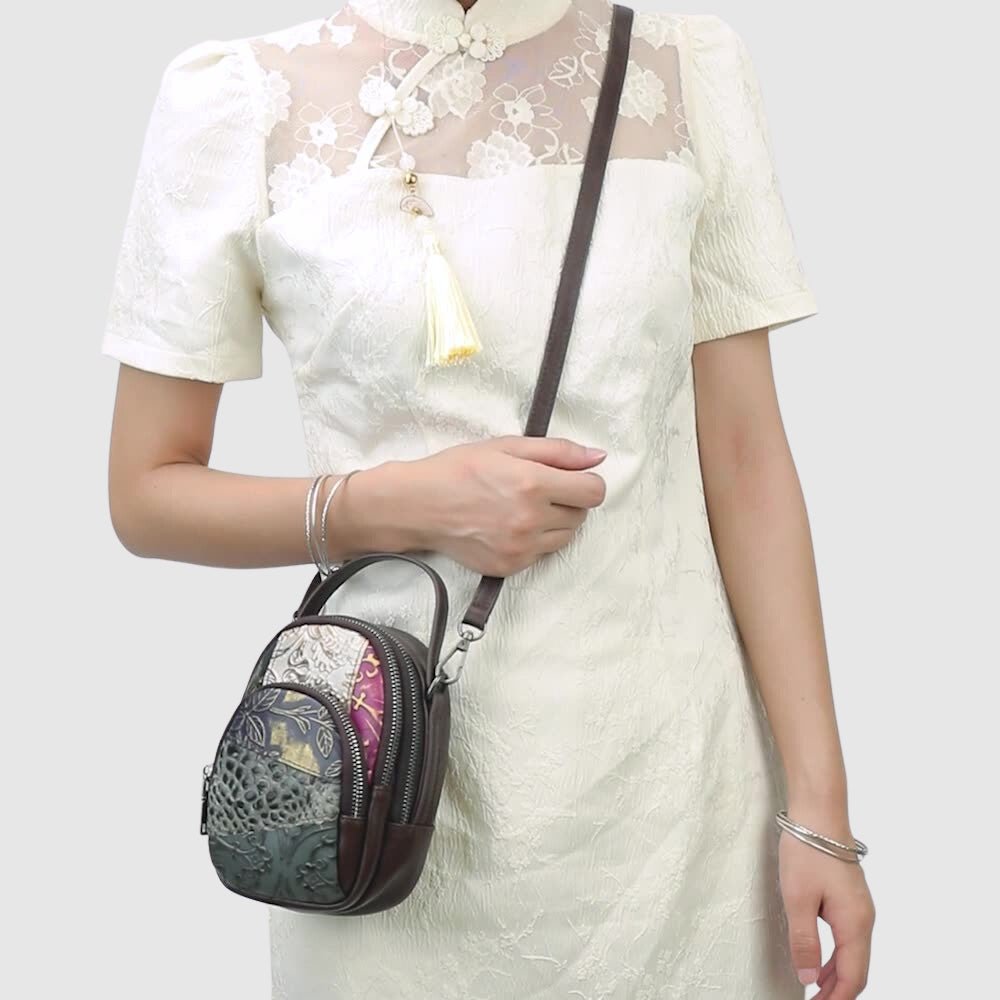 Vinci Genuine Leather Shoulder Bag - Infinityloyal