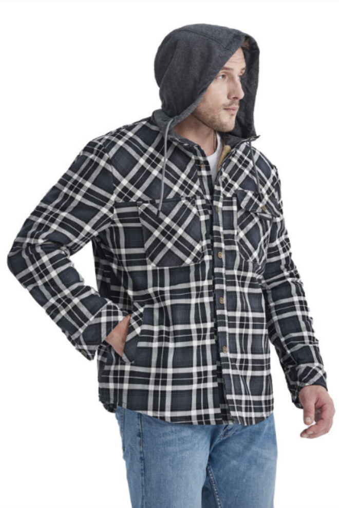 Jack Washington Hooded Lumber Jacket