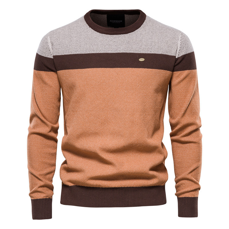 James Scott Round Neck Casual Sweater