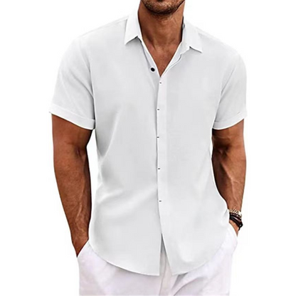 Jack Washington Short-Sleeved Cotton Shirt