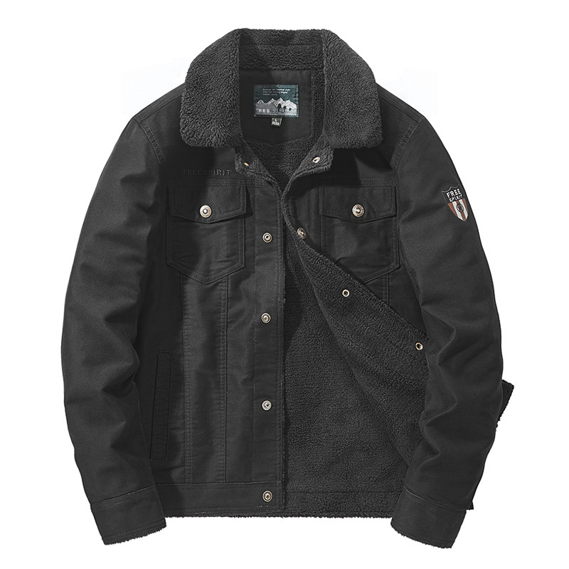 Jack Washington Multi-pockets Sherpa Jacket