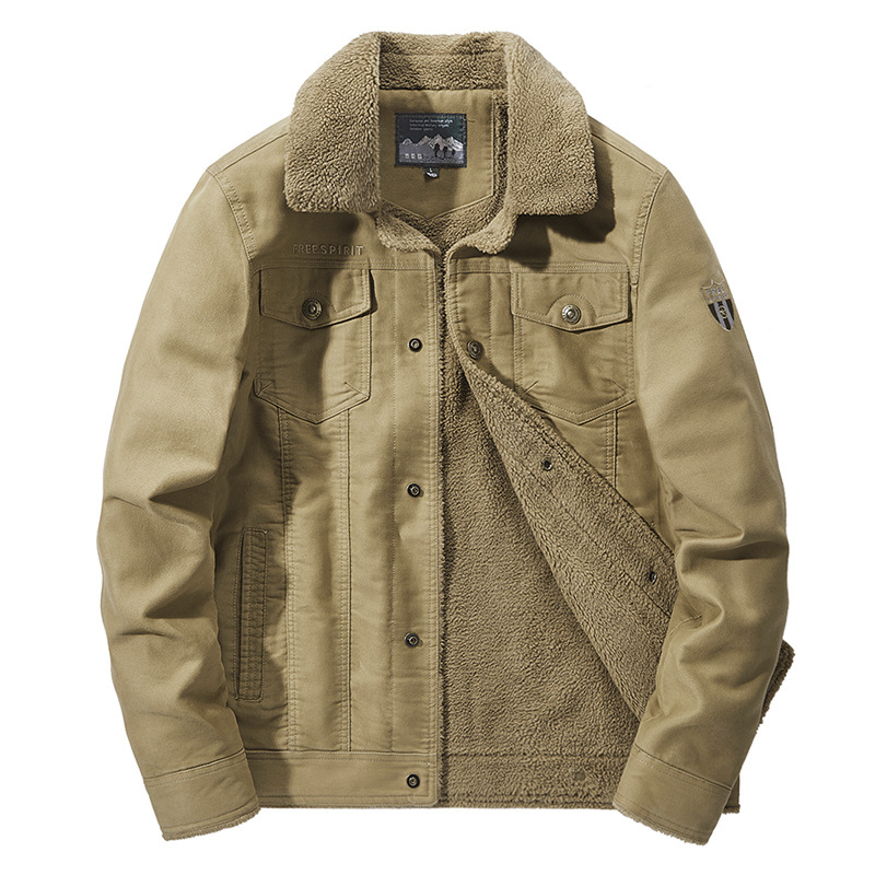 Jack Washington Multi-pockets Sherpa Jacket