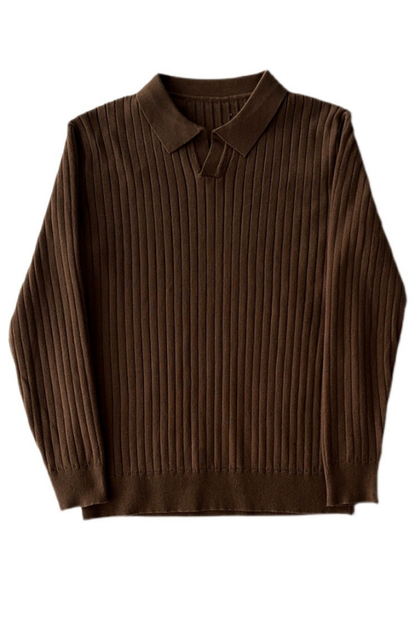 Frank Hardy Knitted Collar Shirt