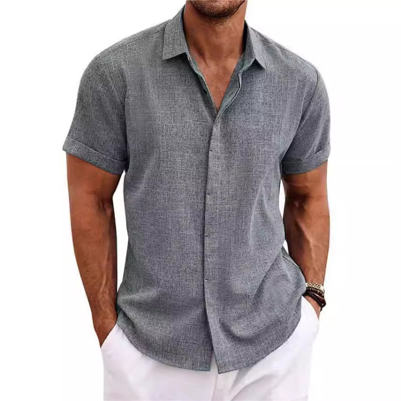 Jack Washington Short-Sleeved Cotton Shirt