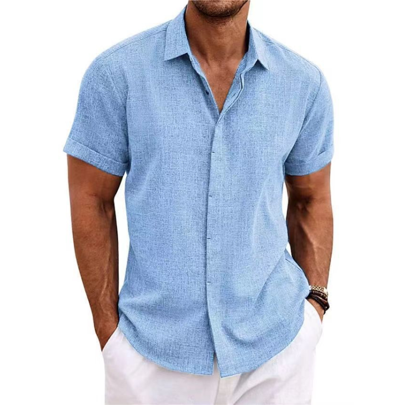 Jack Washington Short-Sleeved Cotton Shirt