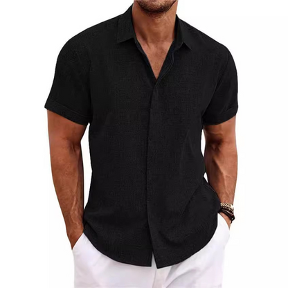 Jack Washington Short-Sleeved Cotton Shirt