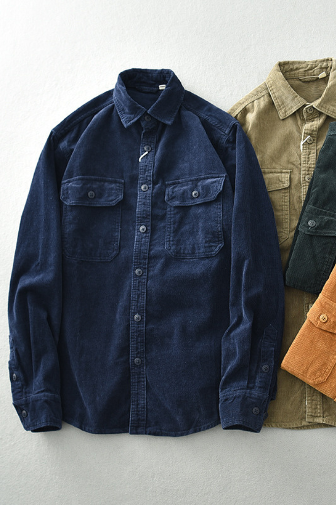 Frank Hardy Casual Corduroy Shirt