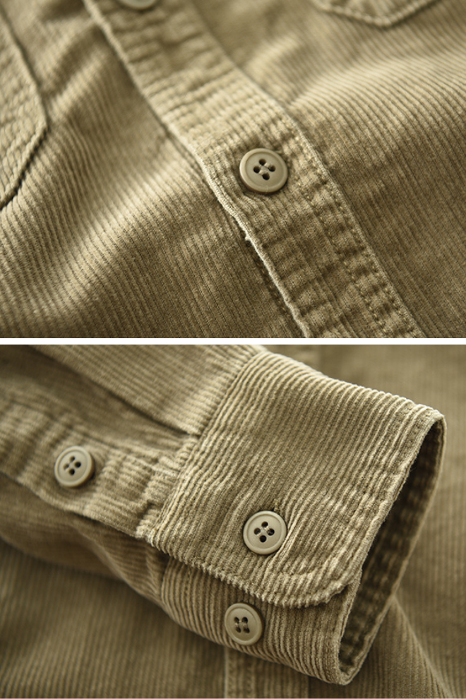 Frank Hardy Casual Corduroy Shirt