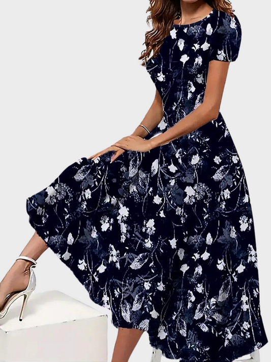 Amelie Fleur Floral Print Dress