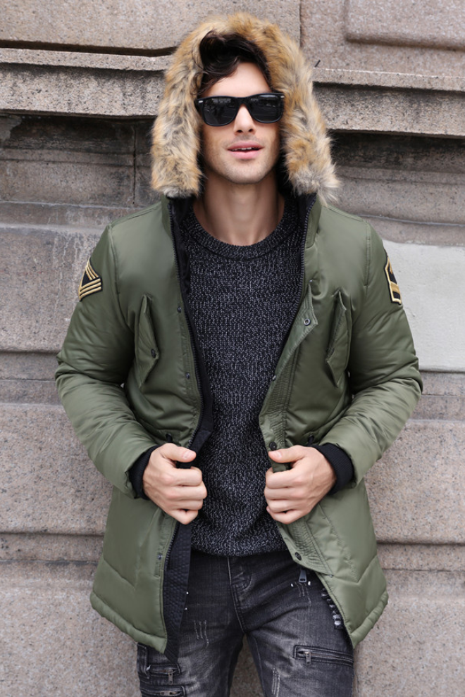 Jack Washington Hooded Bomber Jacket