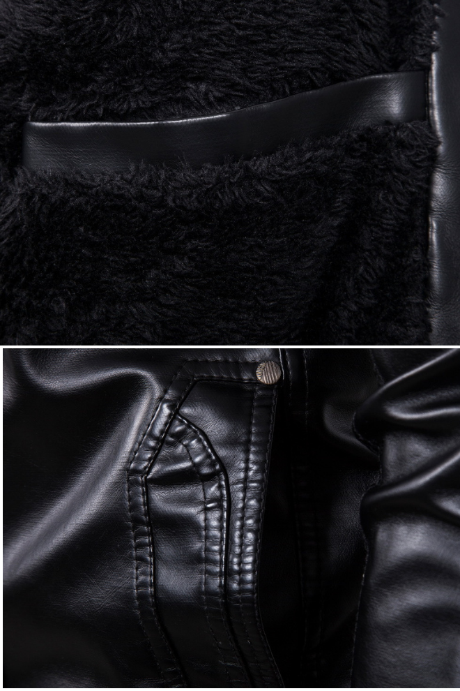 Jack Washington Velvet Leather Coat