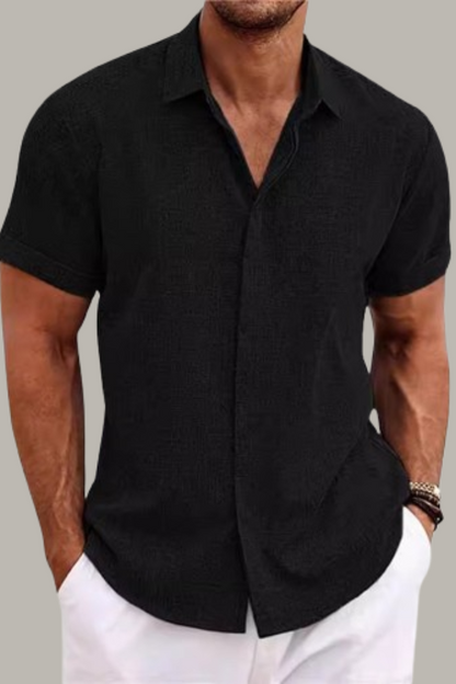 Jack Washington Short-Sleeved Cotton Shirt