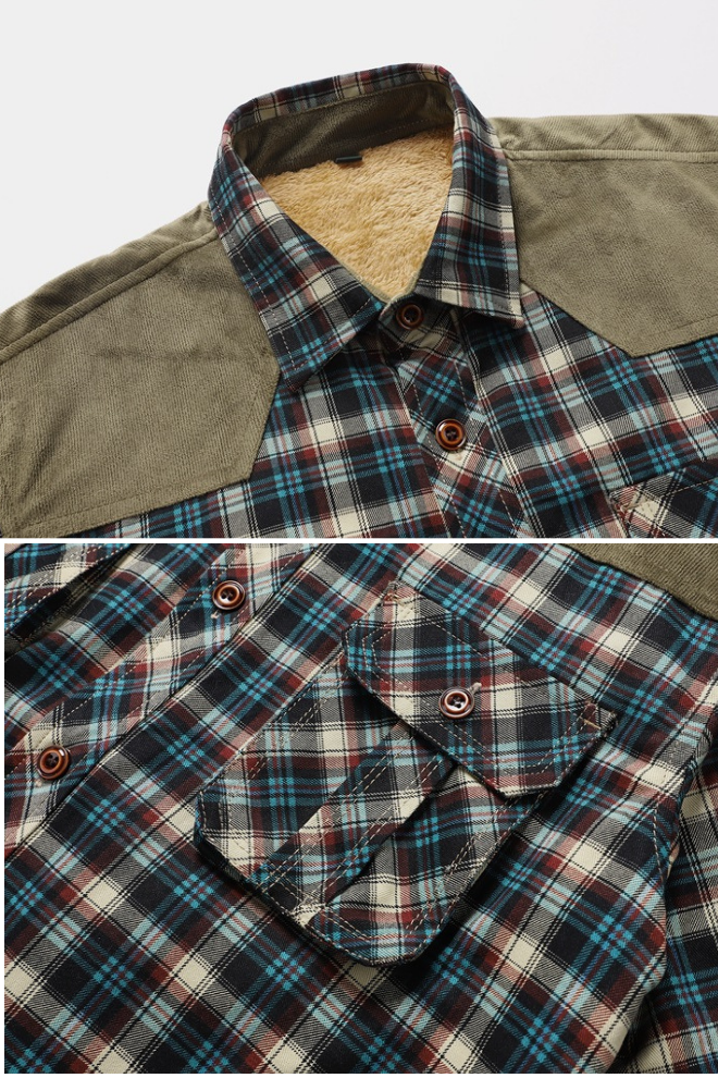 Jack Washington Plaid Plush Shirt