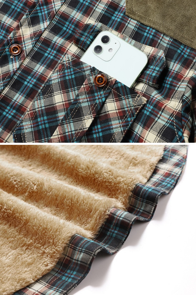 Jack Washington Plaid Plush Shirt