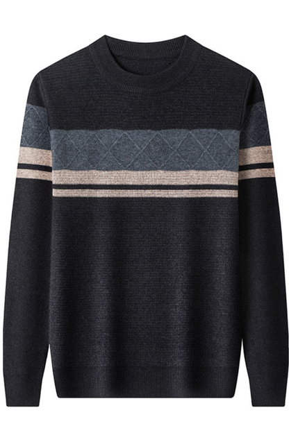 Frank Hardy Striped Wool Sweater