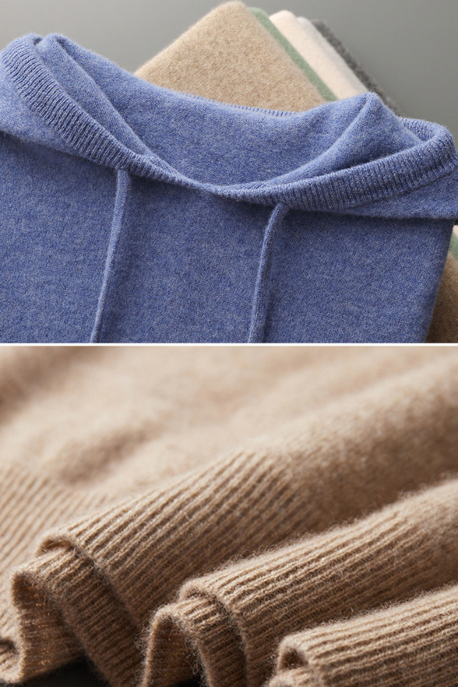 Frank Hardy Hooded Wool Sweater