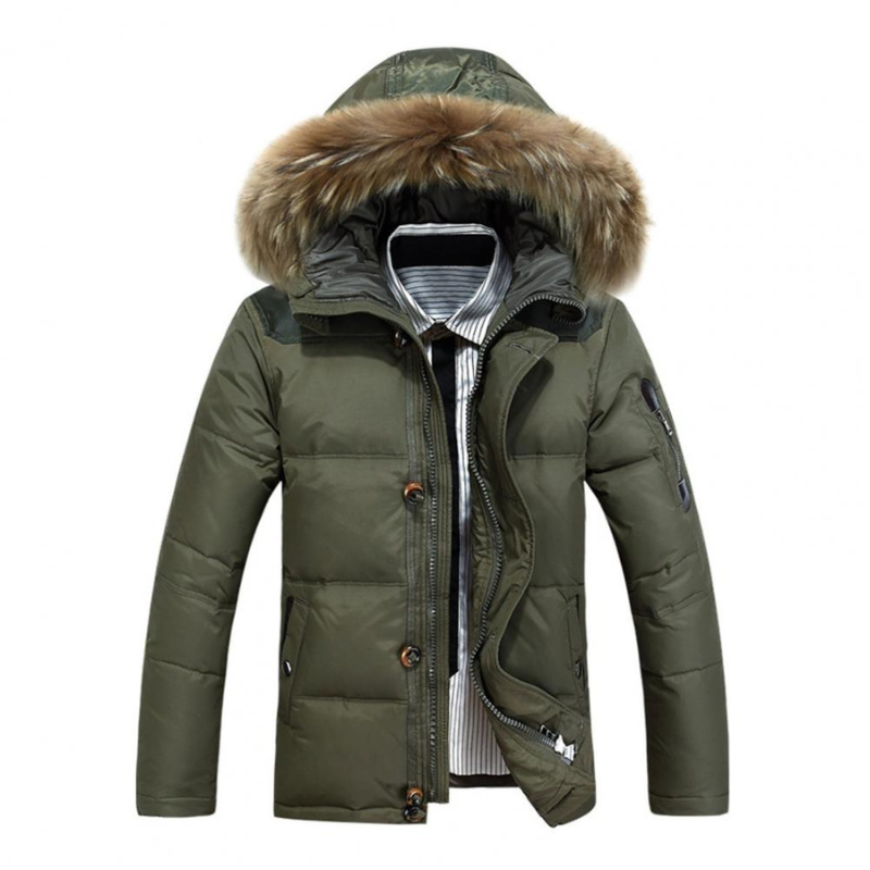 Jack Washington Fur Puffer Jacket