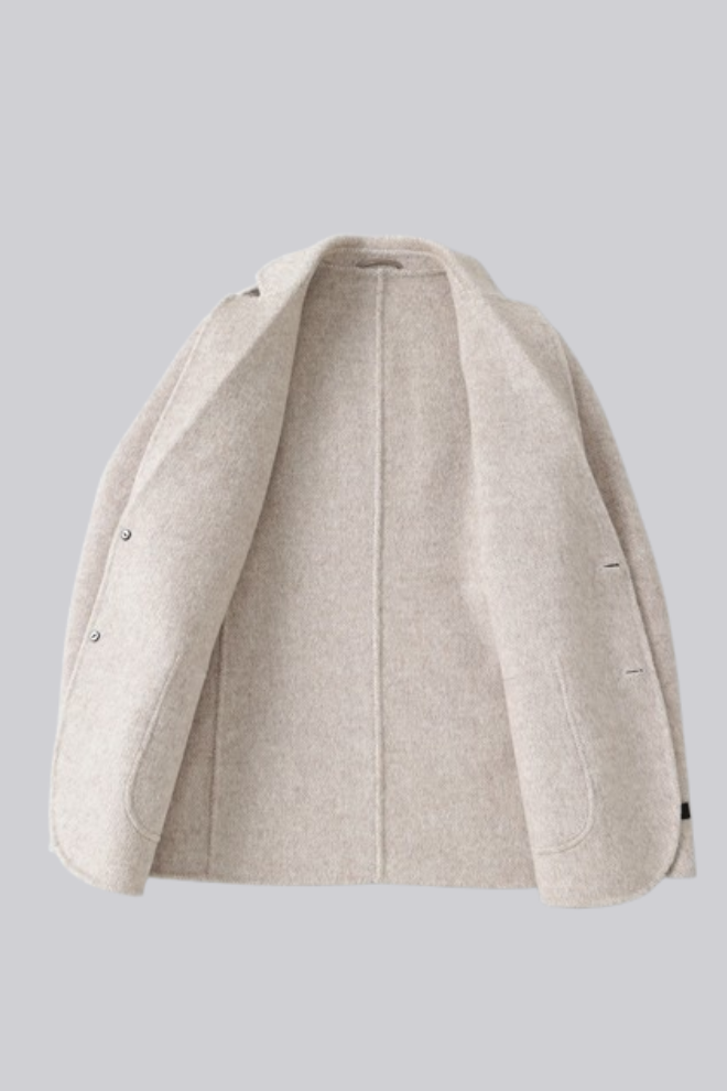 Franco Bianchi Double-Sided Wool Coat