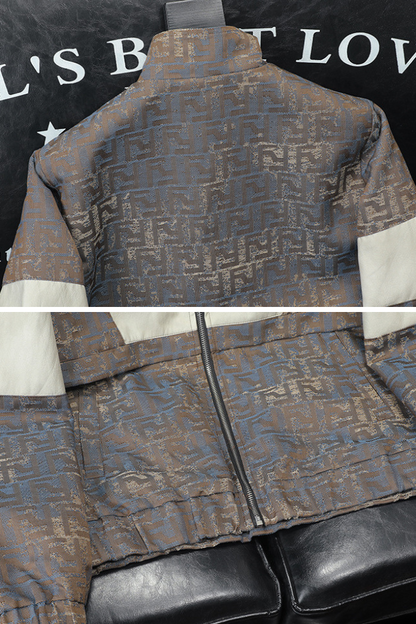 James Scott Patchwork Casual Jacket