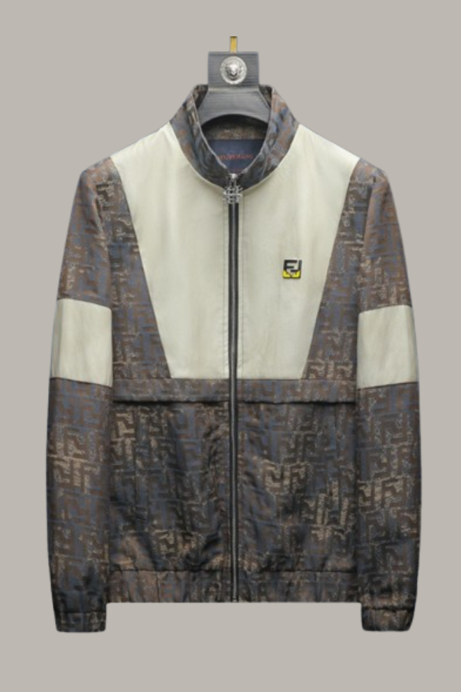 James Scott Patchwork Casual Jacket