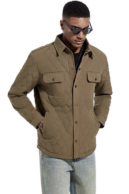 Frank Hardy Check Quilted Jacket